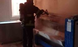 Kız yurdunda küçük çaplı yangın ekipleri harekete geçirdi