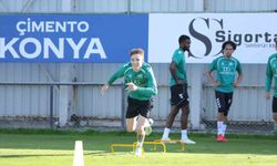 Konyaspor, Gençlerbirliği maçı hazırlıklarını tamamladı