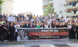Kozan'da kadınlar, katledilen Sevda için tek ses oldu
