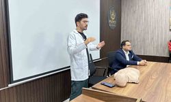 Mardin'de 'temel yaşam desteği ve heimlich manevrası' anlatıldı