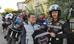 Motosiklet hayali gerçek olan görme engelli Sezgin Çalışkan: 'Eve kapanmayın, dışarı çıkın'