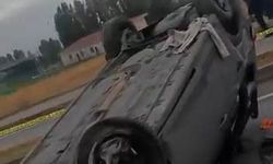 Muş'ta otomobil takla attı: 1 ölü, 3 yaralı
