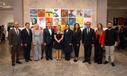Samsun'da I. Sanat Çalıştayı'nın eserleri sergilendi