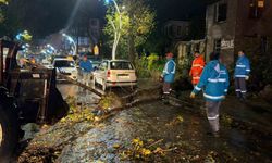 Şile'de şiddetli yağışa karşı gece boyu mücadele: Belediye ekipleri tüm mahallelerde sahadaydı