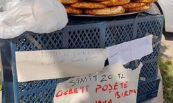 Simit tezgahına not bırakıp KPSS'ye girdi