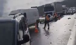 Tarsus-Adana-Gaziantep Otoyolu'nda zincirleme kaza: 8 yaralı