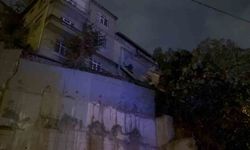 Zonguldak'ta iki katlı binada kısmi göçük meydana geldi