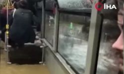İstanbul'u sel aldı