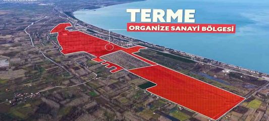 Karadeniz kıyısında dev sanayi alanı: Terme OSB'de ilk etap tahsise açıldı