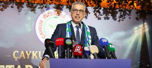 Kemal Memişoğlu 'Rizespor Süper Lig'deki spor kulüplerine örnek olan davranış ve yapı içerisinde'