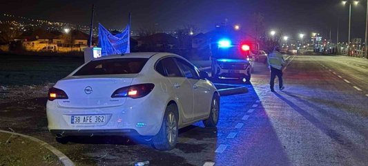 Polisten kaçan alkollü sürücü kaza yapınca yakayı ele verdi