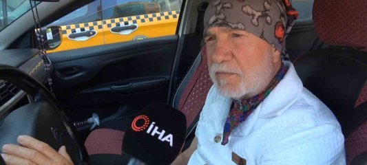 Suç makinesinin satırlı saldırısından anlık refleksle kurtulan taksici: 'Geri çekilmesem kellem gitmişti'