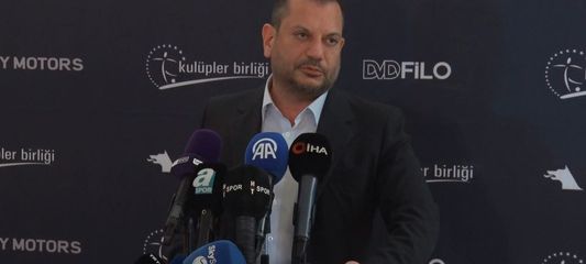 Ertuğrul Doğan: 'Yayın gelirlerinde Türk futbolunun değerinin bu olduğunu düşünmüyoruz'