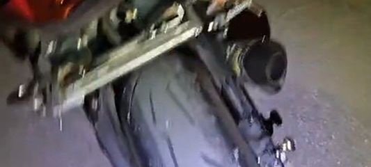 Manisa'da katlanır plakalı motosiklete 156 bin TL ceza