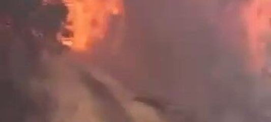 Alev kapanının içinde canla başla mücadele ettiler: 5 saatin ardından yangın kontrol altında