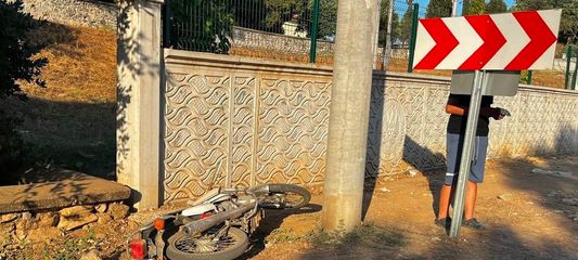 Askerden yeni dönen genç motosiklet kazasında hayatını kaybetti