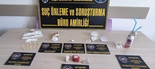 Beyşehir'de uyuşturucu operasyonu: 2 kişi tutuklandı