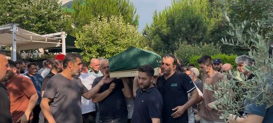 Kazazedelere yardım etmek isterken akıma kapılarak ölen genç toprağa verildi