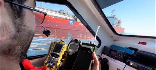 Yalova Çınarcık'ta hissedilen gaz kokusunun kaynağı tanker çıktı