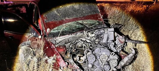 Kontrolden çıkan otomobil yol kenarına savruldu: 2'si ağır, 3 yaralı