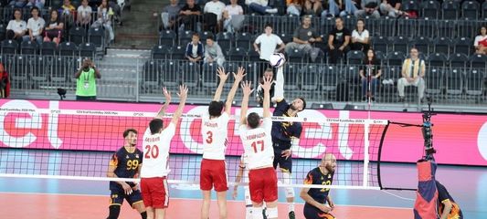 A Milli Erkek Voleybol Takımı, Romanya'ya mağlup oldu