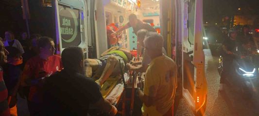 Kontrolden çıkan otomobil takla attı: 1 yaralı