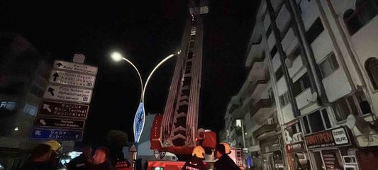 'Çatı yangını' ihbarı ekipleri harekete geçirdi