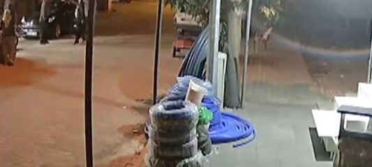 Kahramanmaraş'ta polis memurunun hayatını kaybettiği silahlı saldırı kamerada