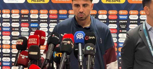Ozan Tufan: 'Doğru anda doğru yerde oldum ve gol geldi'