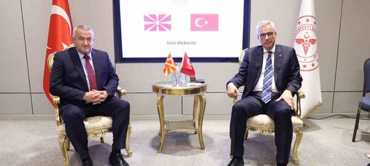 Türkiye ile Kuzey Makedonya arasında Sağlık ve Tıp Bilimleri Alanında Mutabakat Zaptı imzalandı