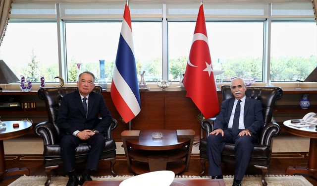 AYM Başkanı Özkaya, Tayland Anayasa Mahkemesi heyetini ağırladı