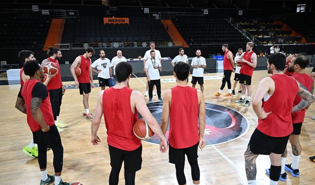 Basketbolda Mersin Spor, Anadolu Efes maçının hazırlıklarını sürdürdü
