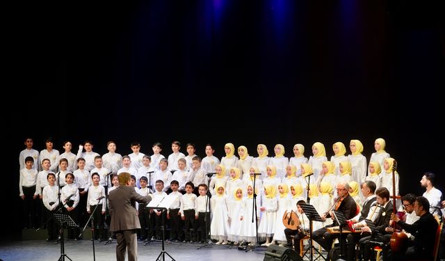 Ferah Merkez Cami Tasavvuf Musikisi Çocuk ve Gençlik Korosu'ndan 30. konser