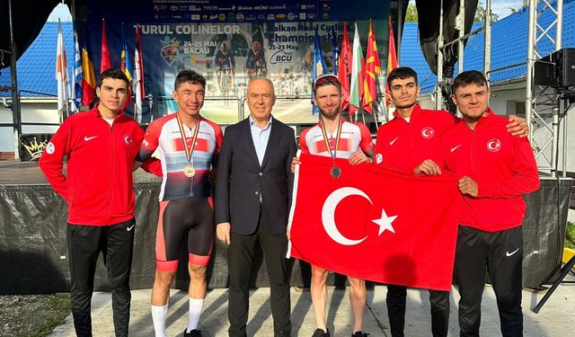 Milli bisikletçiler, Balkan Yol Şampiyonası'nda 2 madalya daha kazandı