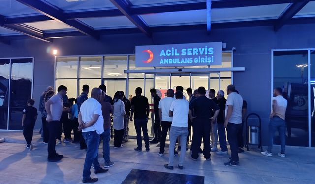 Yozgat'ta bıçaklı kavgada 1 kişi ağır yaralandı