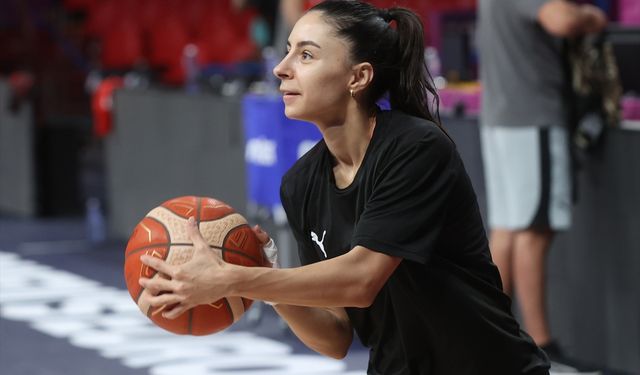 A Milli Kadın Basketbol Takımı, Almanya maçı hazırlıklarını sürdürdü