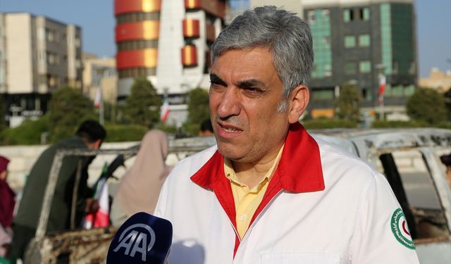 AA'ya konuşan İran Kızılayı Sözcüsü: 'İsrail saldırılarında toplam can kaybı sayısını Adli Tıp açıklayacak'