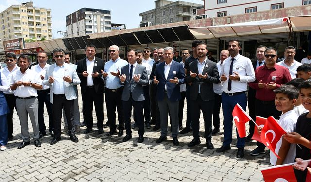 Batman'da terör saldırılarında şehit olan Aybüke öğretmen ve 2 asker için tören düzenlendi