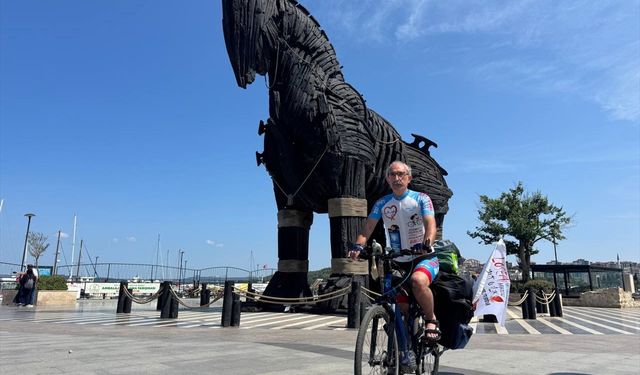 Kök hücre bağışına dikkati çekmek için 7 bin 500 kilometre pedal çevirecek
