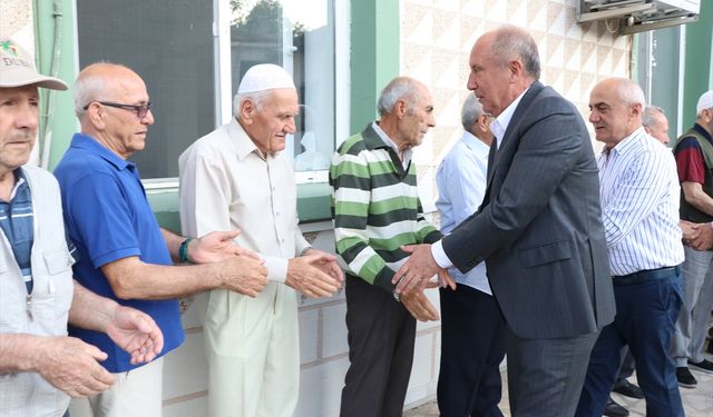 Memleket Partisi Genel Başkanı İnce, bayram namazını Yalova'da kıldı