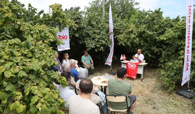 Ordu'da 'Bilim Kafe' etkinliğinde balık atıklarının gübreye dönüşümünün etkileri anlatıldı