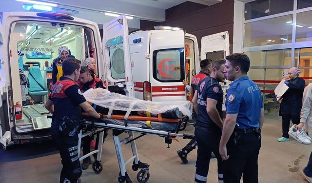 Adıyaman'da motosikletli ekibin kaza yapması sonucu 2 polis yaralandı