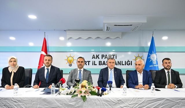 Bakanlar Bak ve Kacır, Siirt'te ziyaretlerde bulundu