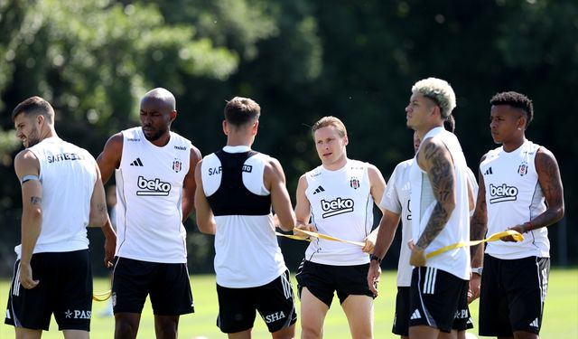 Beşiktaş'ta yeni sezon hazırlıkları devam etti