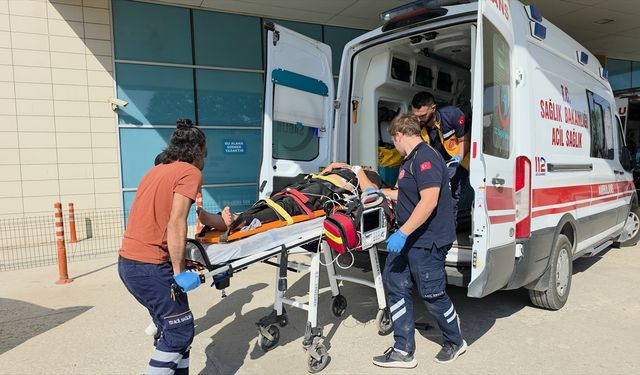 Bursa'da elektrik akımına kapılan işçi ağır yaralandı