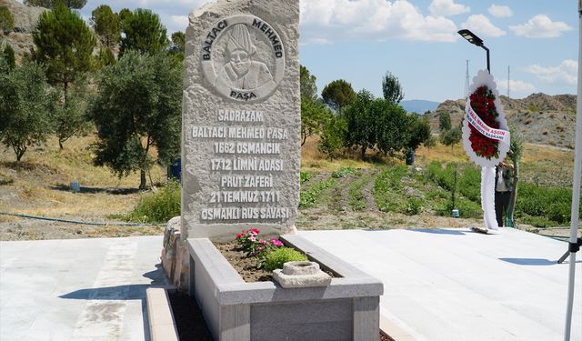 Çorum'da Baltacı Mehmed Paşa için anıt mezar yapıldı