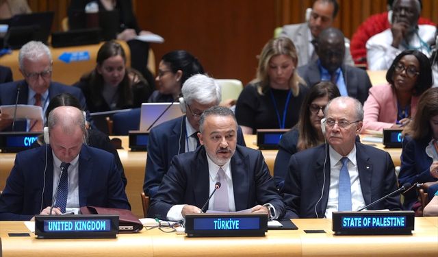 Dışişleri Bakan Yardımcısı Yılmaz: 'Filistin devletinin önündeki en büyük engel devam eden işgaldir'