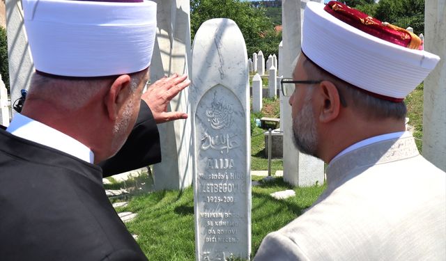 Diyanet İşleri Başkanı Erbaş'tan Bosna Hersek İslam Birliği Başkanı Kavazoviç'e ziyaret