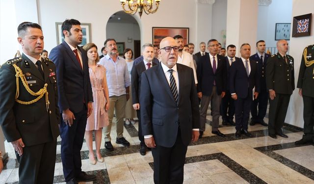 Gürcistan'da 15 Temmuz Demokrasi ve Milli Birlik Günü dolayısıyla anma töreni düzenlendi