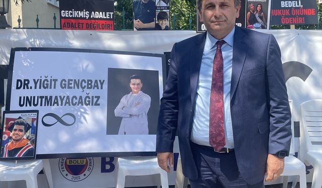 Kartalkaya'daki otel yangınında oğlunu kaybeden acılı baba, olaya ve davaya ilişkin konuştu